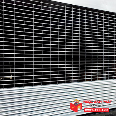 Cửa Cuốn Song Ngang Ống Lồng Ống INOX